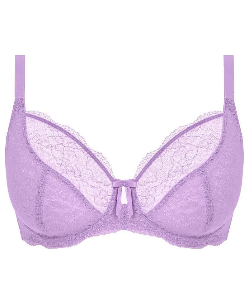Freya Fancies Underwired Plunge Bra - Purple Rose