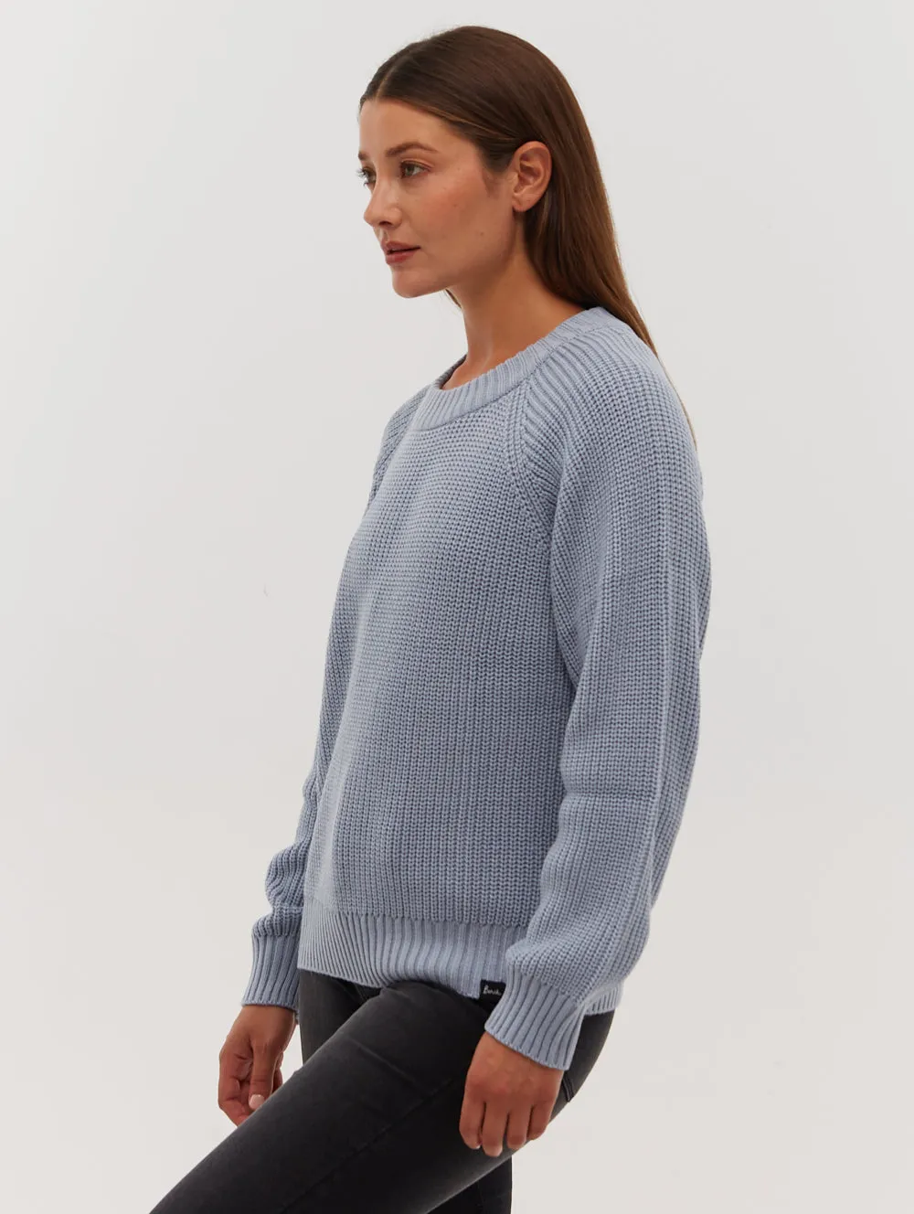 Georgiana Raglan Crew Neck Sweater