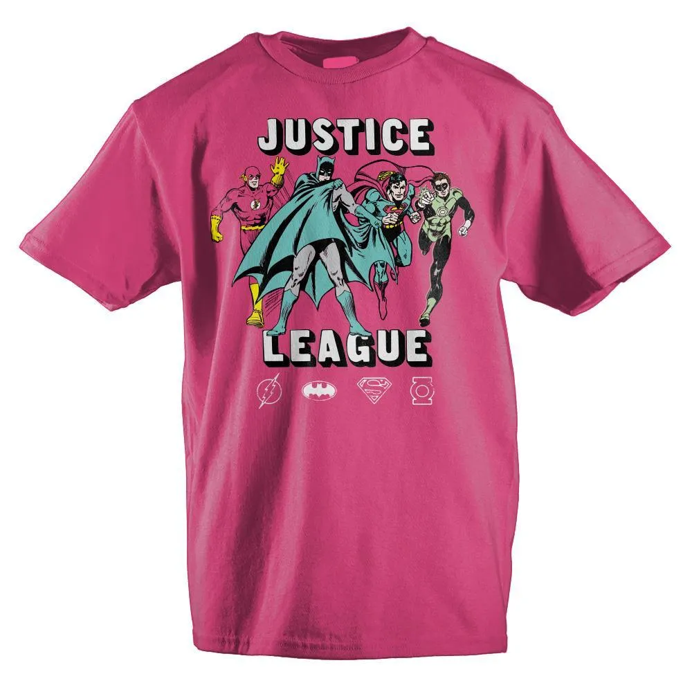 Girls Youth Justice League Clothing Girls Graphic Tee