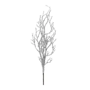 Glittered Tinsel Branch (Set of 12)