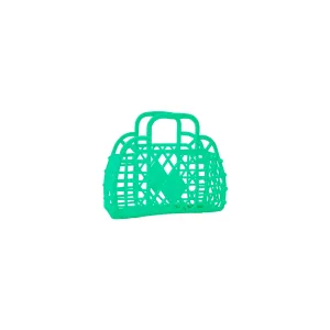 Green Retro Basket Jelly Bag - Mini