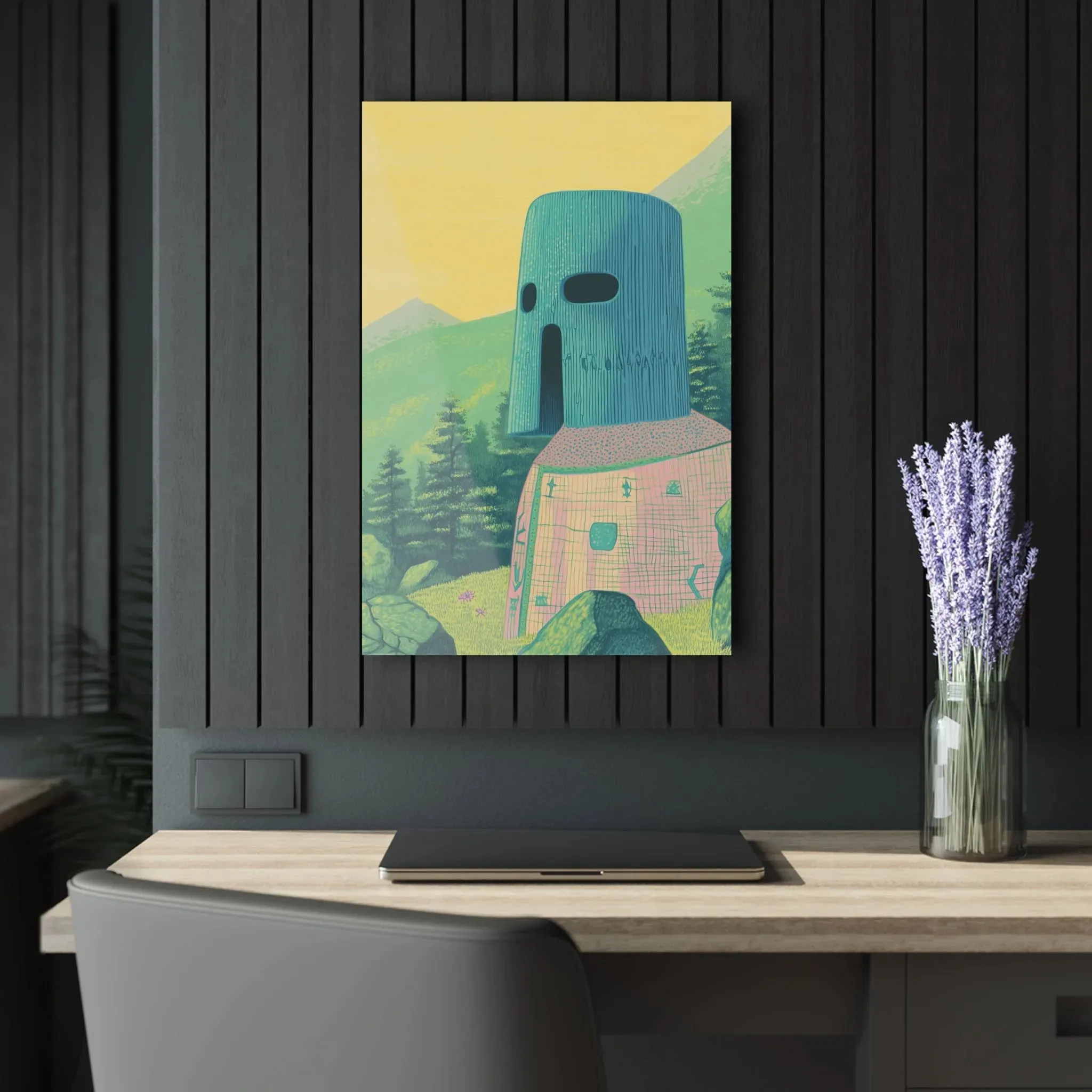 Guardian of Forgotten Realms Acrylic Print Wall Art