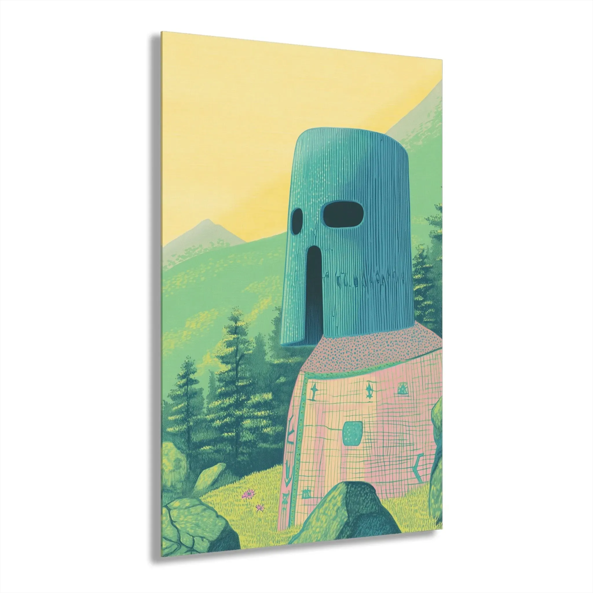 Guardian of Forgotten Realms Acrylic Print Wall Art