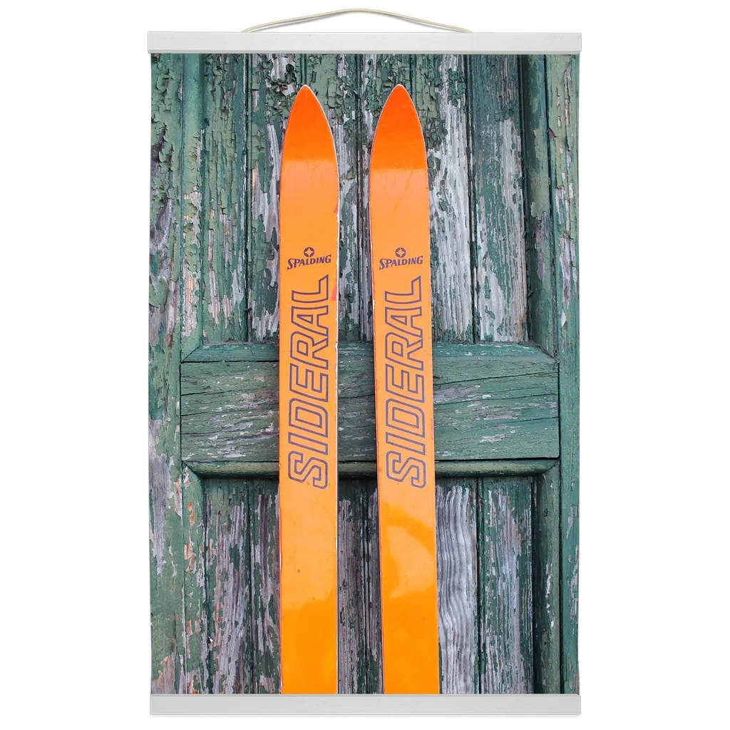 Hanging Canvas Print - Sideral Skis