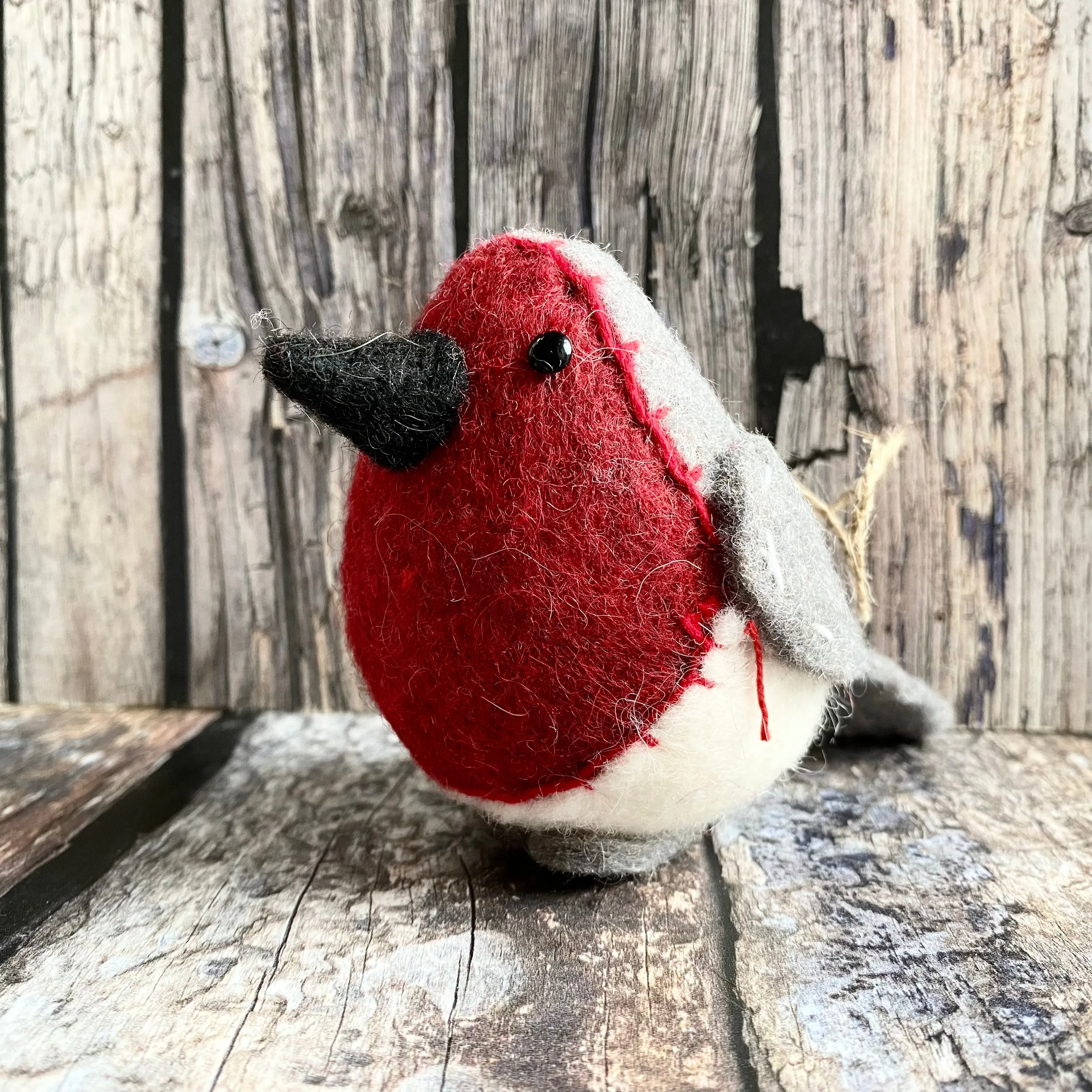Hanging Christmas Robin