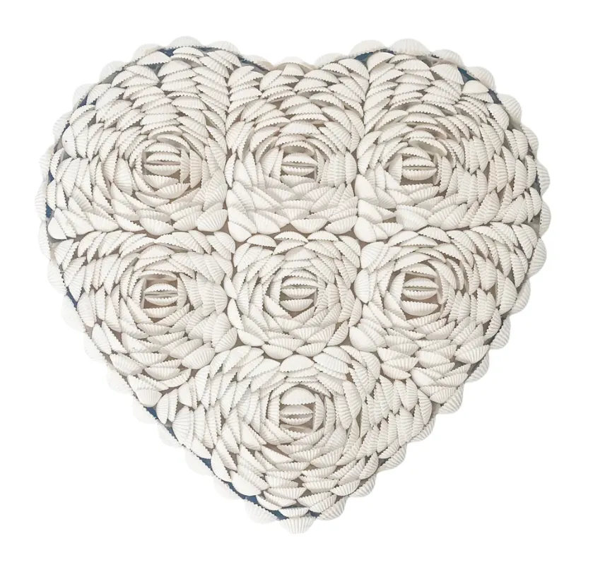 Hanging Shell Heart