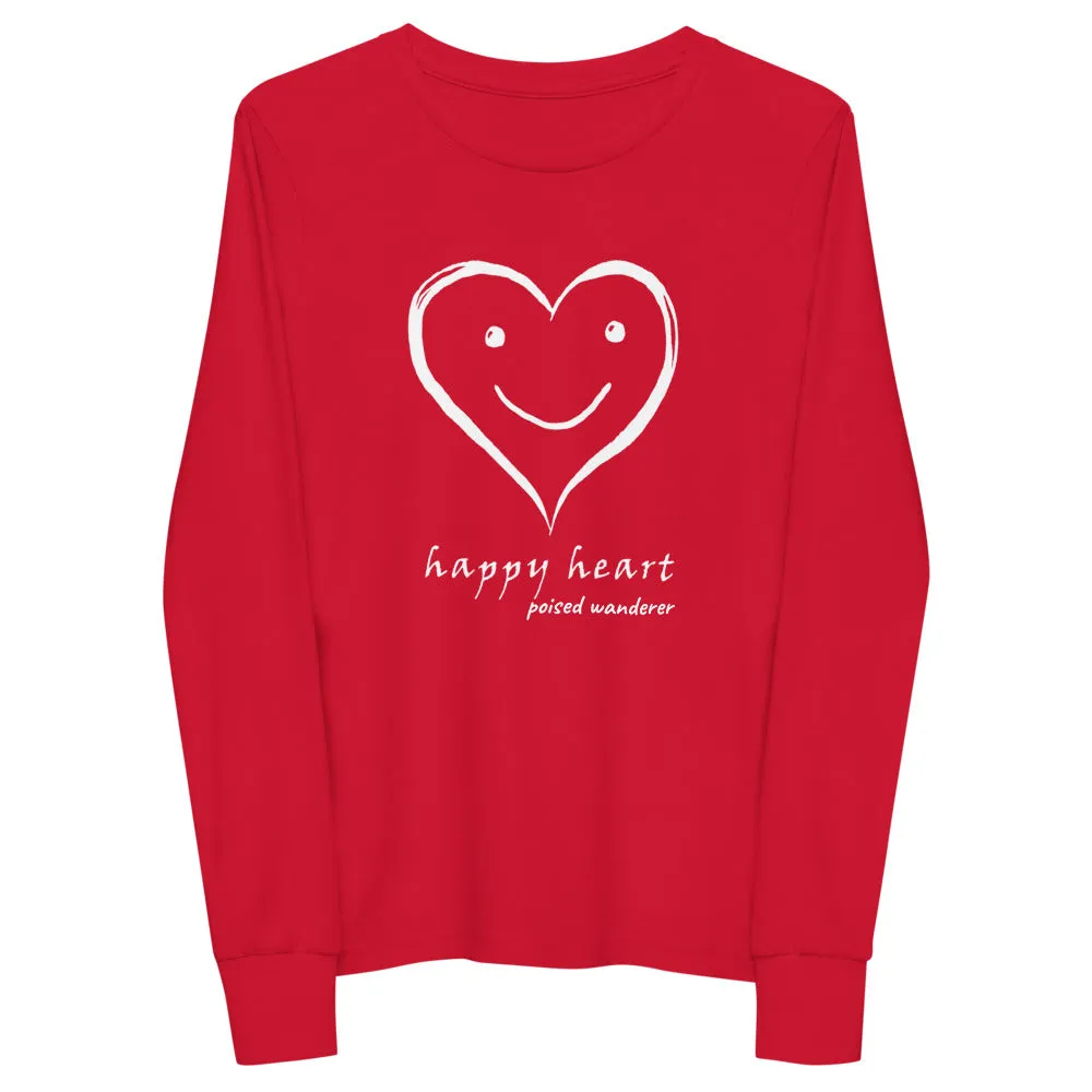 Happy Heart Youth long sleeve tee