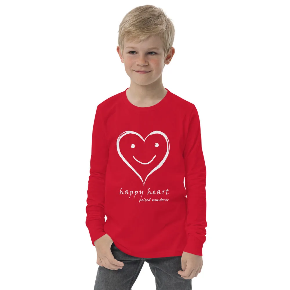 Happy Heart Youth long sleeve tee