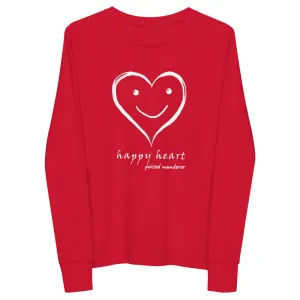 Happy Heart Youth long sleeve tee
