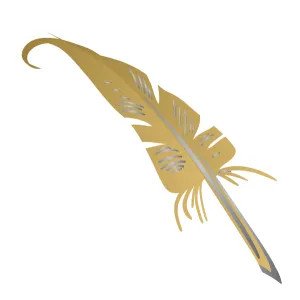 Harry Potter: Feather Quill Pen (Gold & Silver)