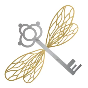Harry Potter: Winged Flying Keys (Gold & Silver)