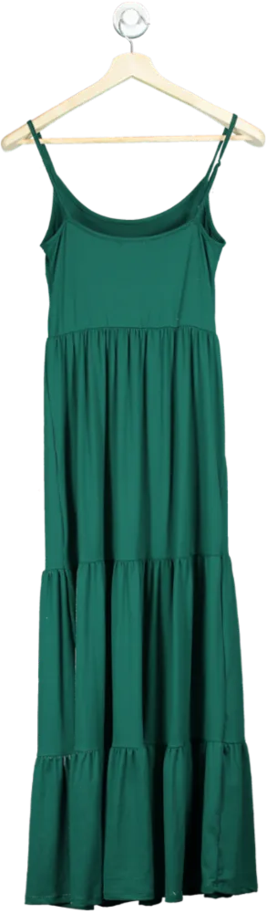 Heart Hips Green Maxi Dress UK S