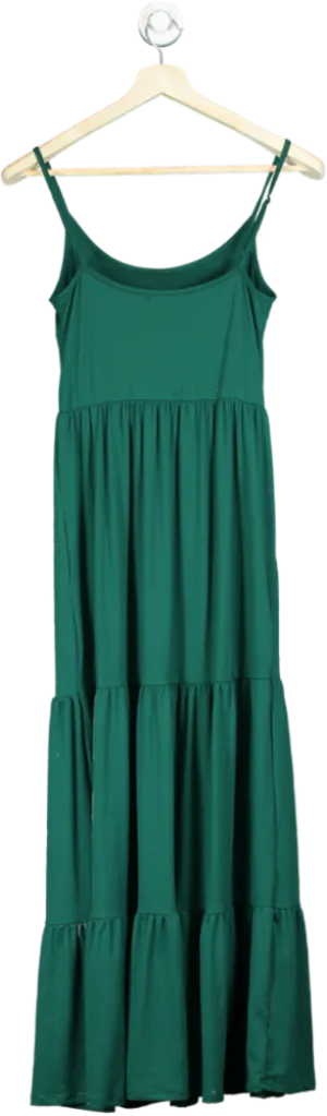Heart Hips Green Maxi Dress UK S