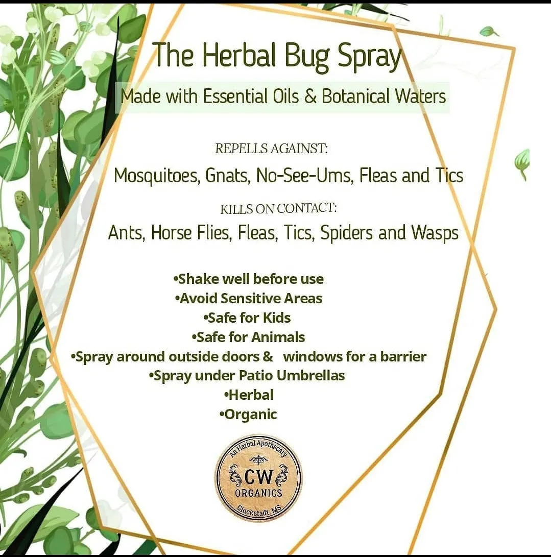 Herbal Bug Repellent Spray