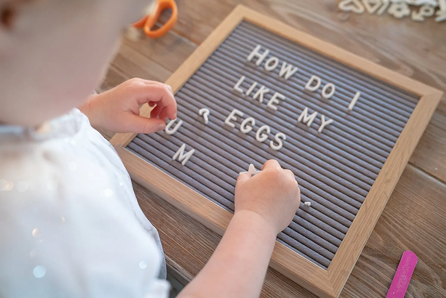 Homlly Retro Felt Letter Board