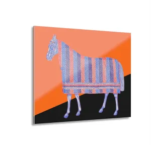 House of Horse Acrylic Print Wall Art with French Cleat Hanging