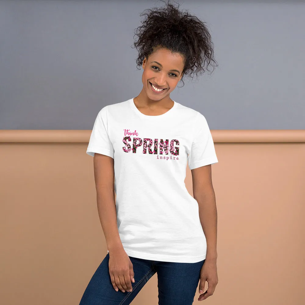 inspire Think Spring Short-Sleeve Unisex T-Shirt
