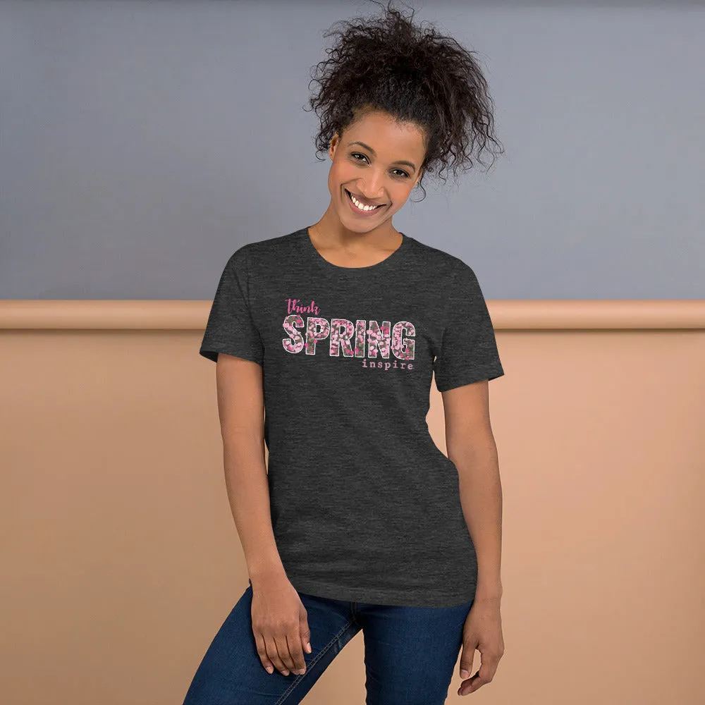 inspire Think Spring Short-Sleeve Unisex T-Shirt