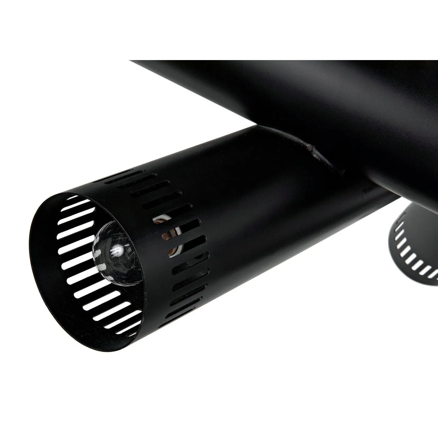 Javelin Chandelier, Black Steel