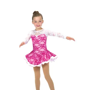 Jerry's 677 Brite & White Figure Skating Dress - Youth