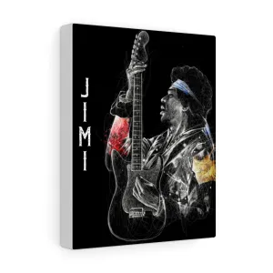 Jim Hendrix on 8 X 10 Canvas Gallery Wrap
