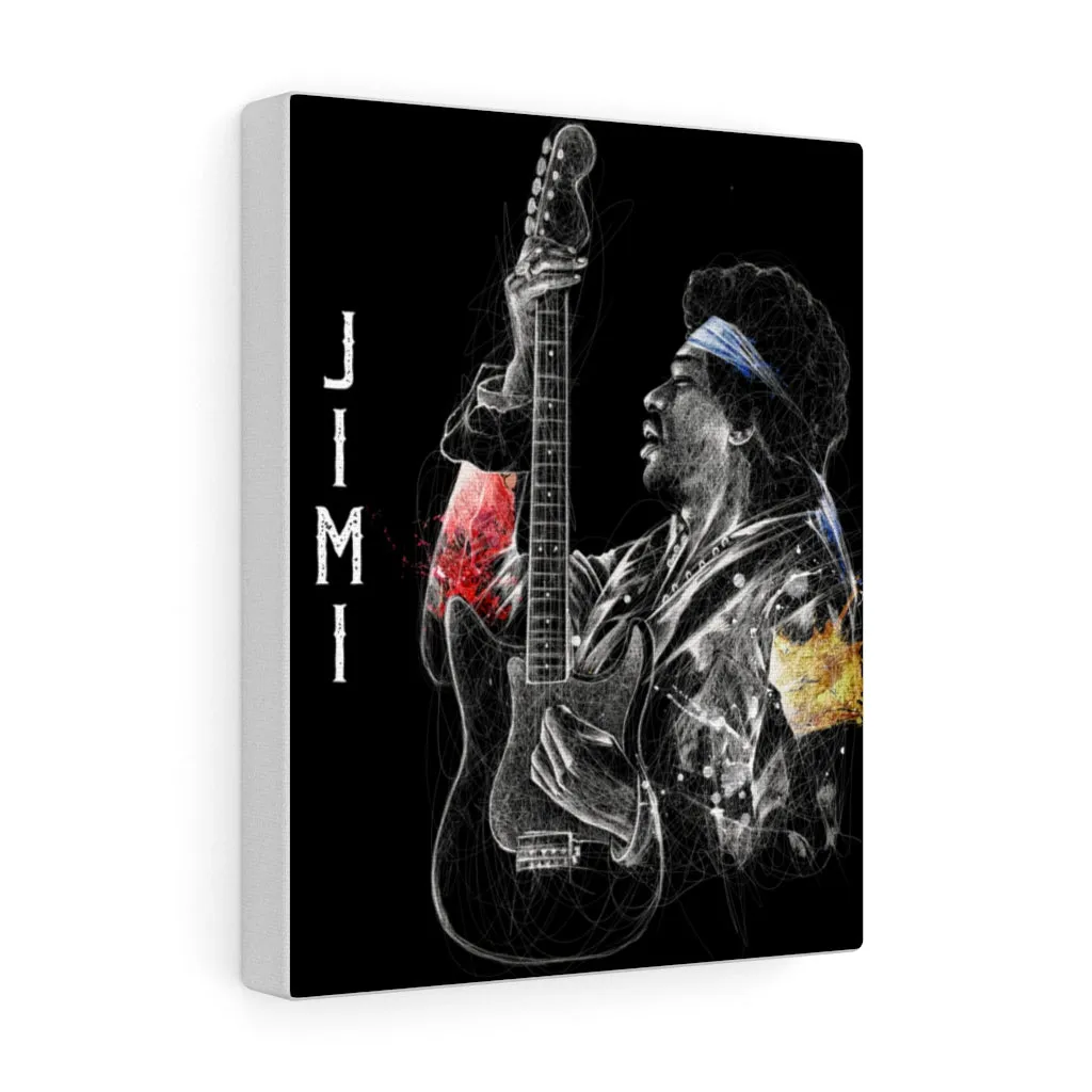 Jim Hendrix on 8 X 10 Canvas Gallery Wrap