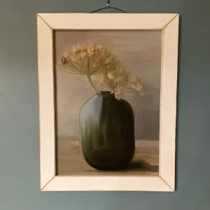 JM-Green Glass with Dried Stems (Gina B’s)