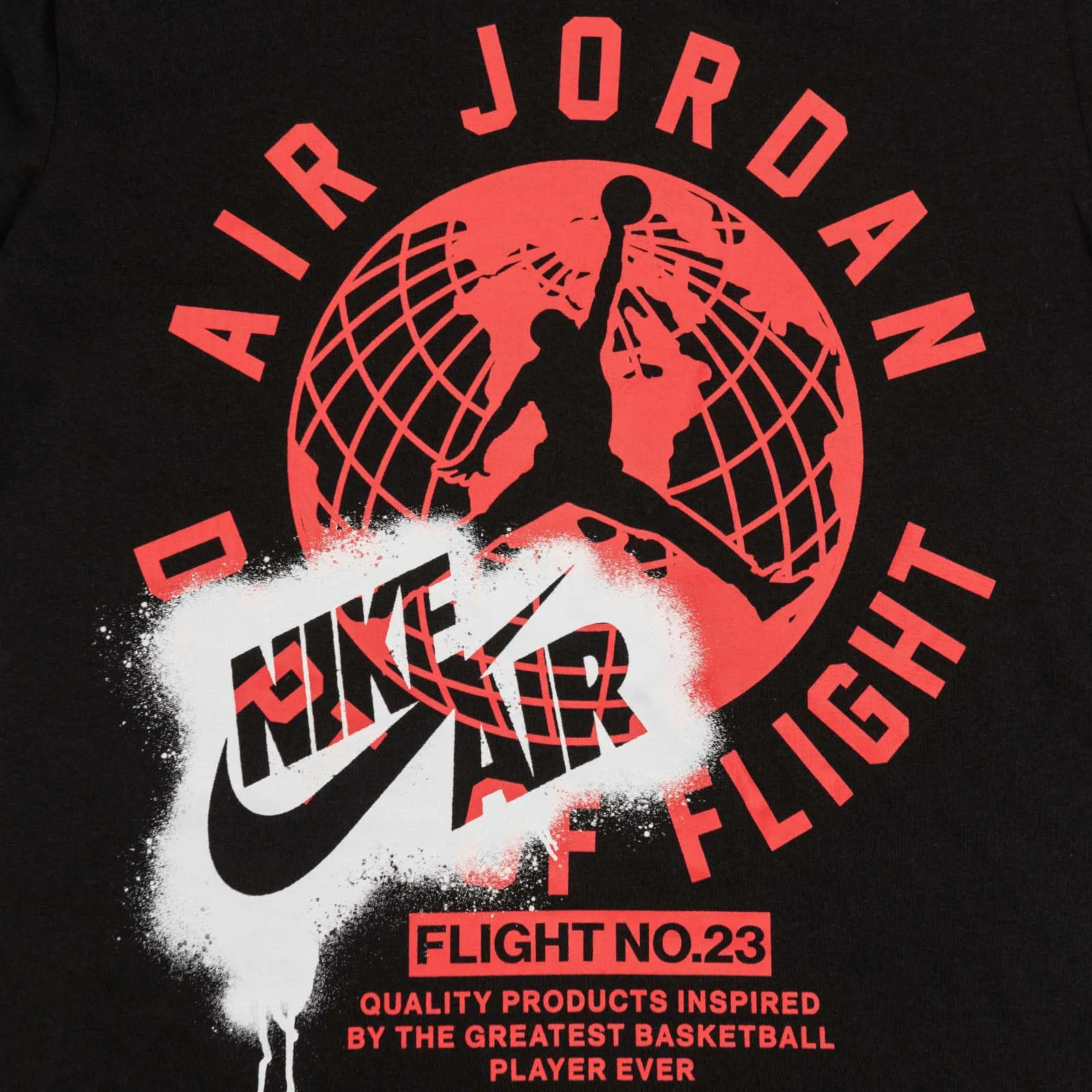 Jordan Jumpman Air Global Game Graphic Youth T-Shirt - Black