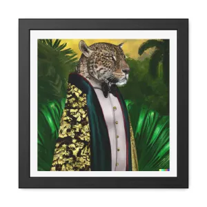 Jungle King Framed Poster Wall Art