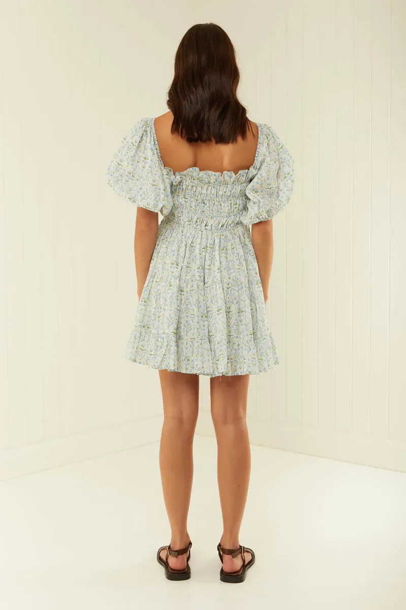 Kub Dress - Blue Diamond