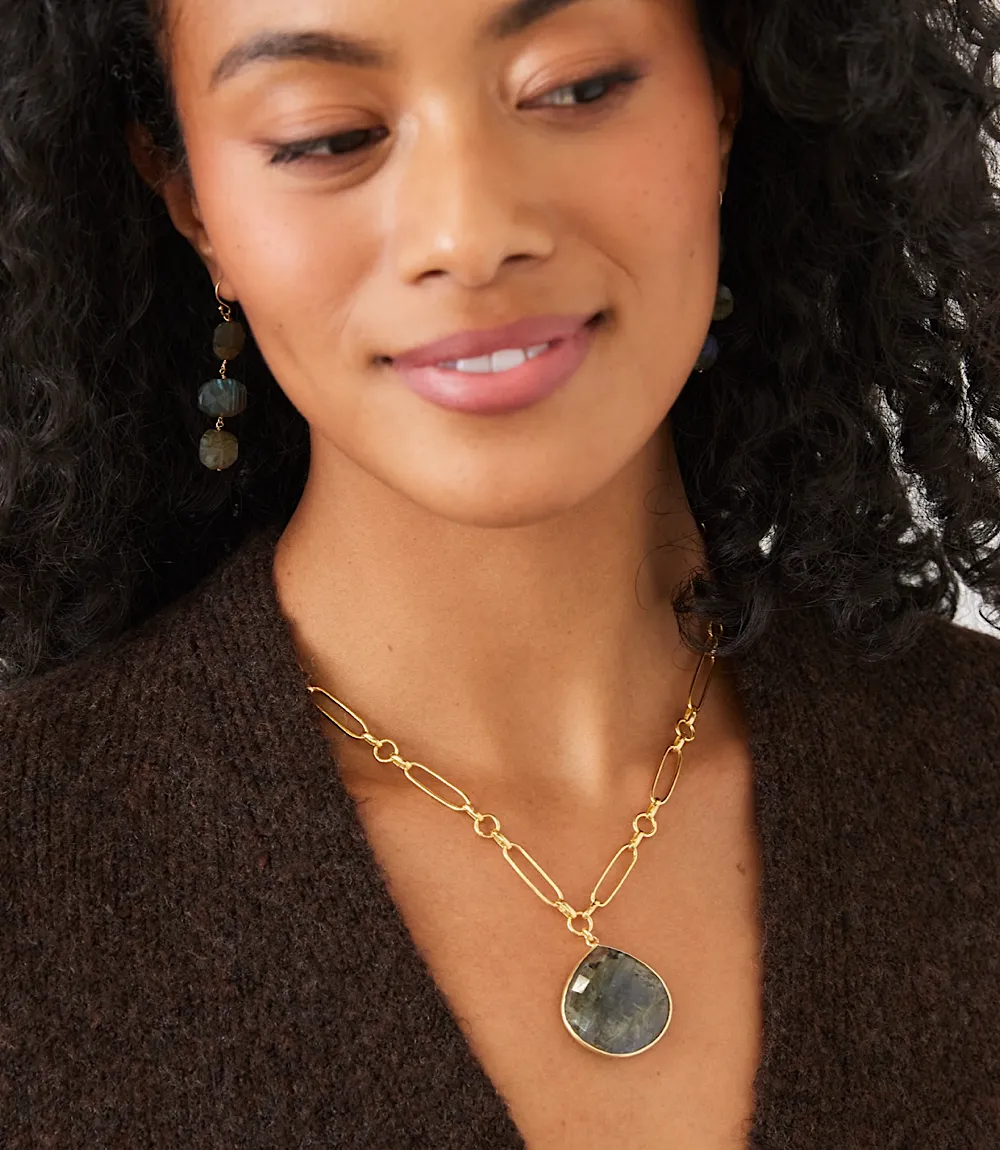 Labradorite Pendant Necklace