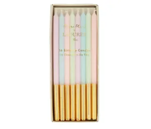 Ladurée Paris Gold Dipped Candles