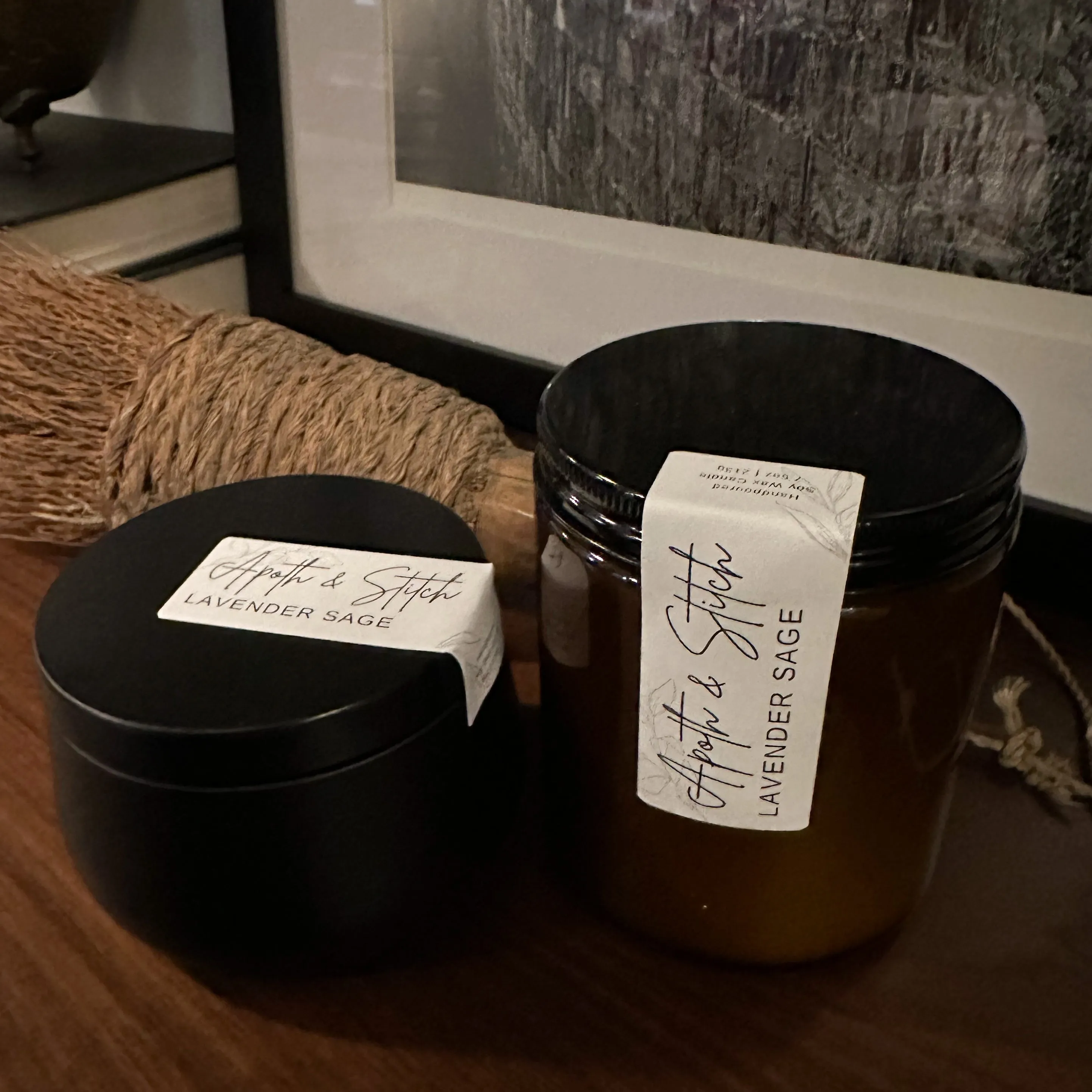 Lavender Sage Soy Candle