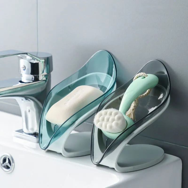 Leaf Shape Soap Drain Holder