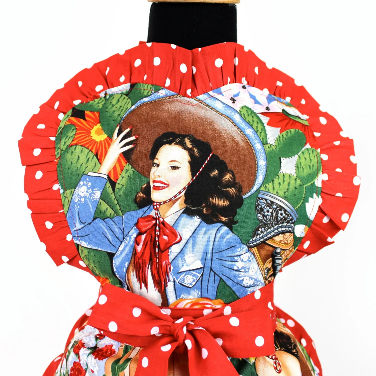 Little Girls Colorful Senoritas Apron #A-G145