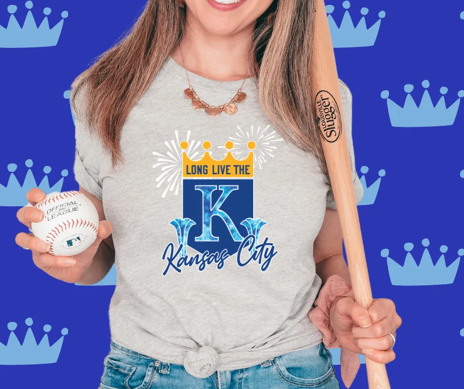 Long Live The K Grey Graphic Tee