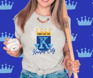 Long Live The K Grey Graphic Tee
