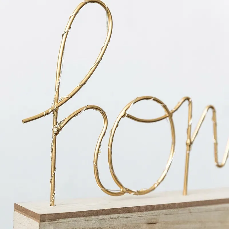 LOVE & HOME Display Letters Light Decoration Table Lamp