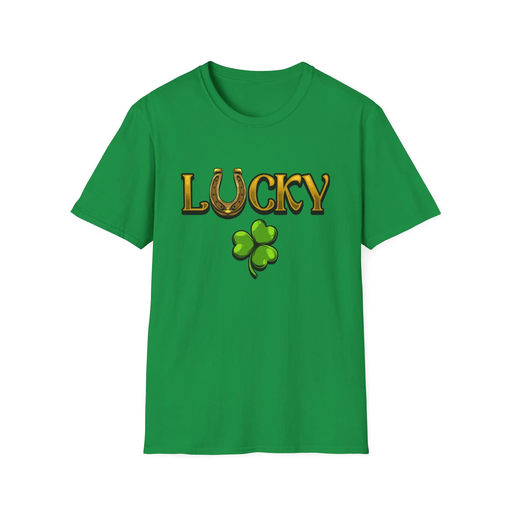 Lucky: Irish Green St. Patrick’s Day Tee (Unisex)