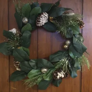 Magnolia & Pine Wreath