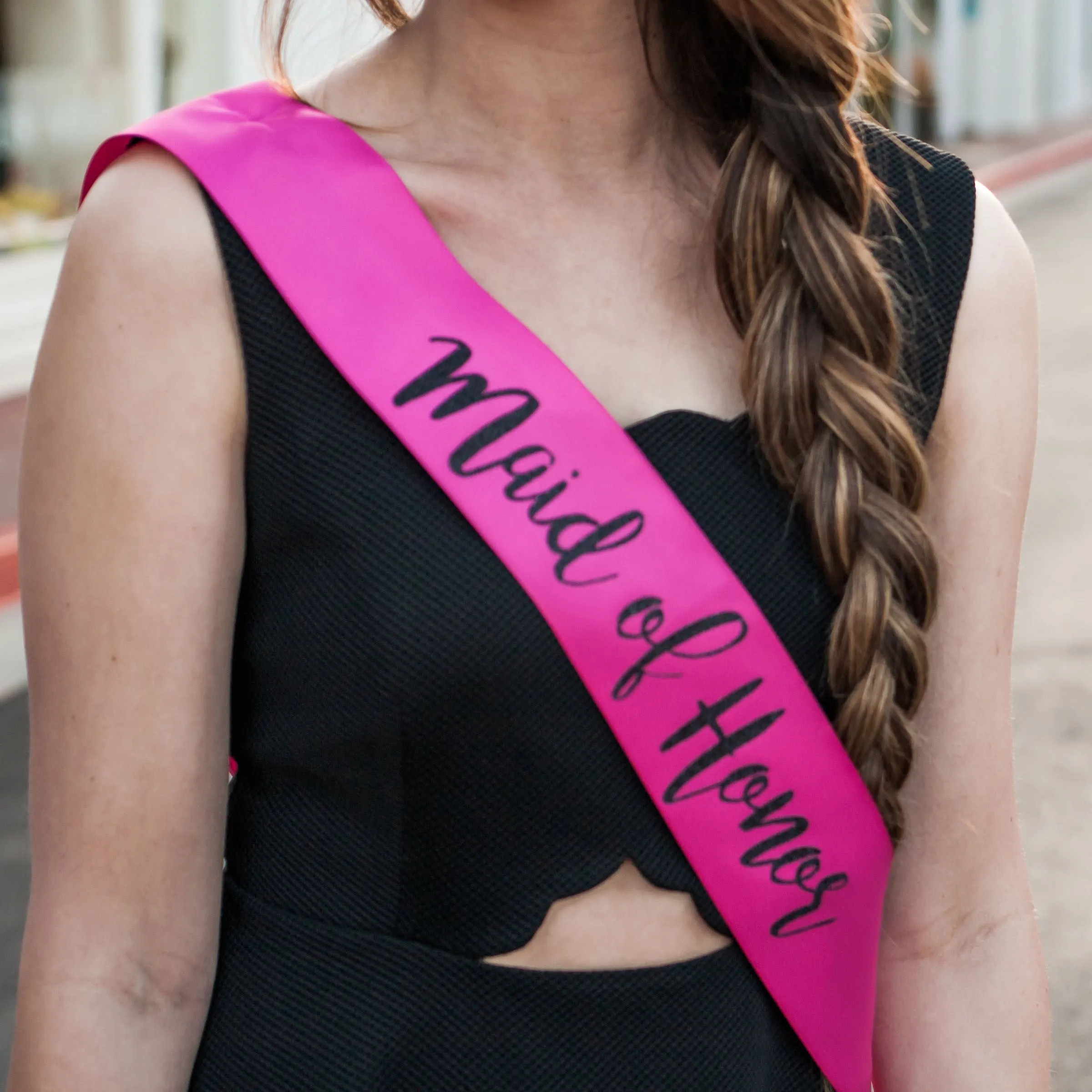Maid of Honor Sassy Sash