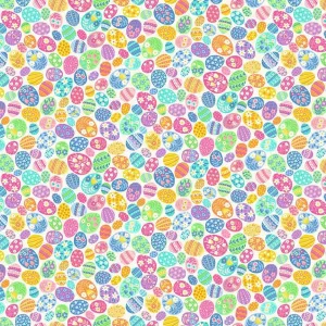 Makower Hello Spring | Egg Eggstravaganza | Cream