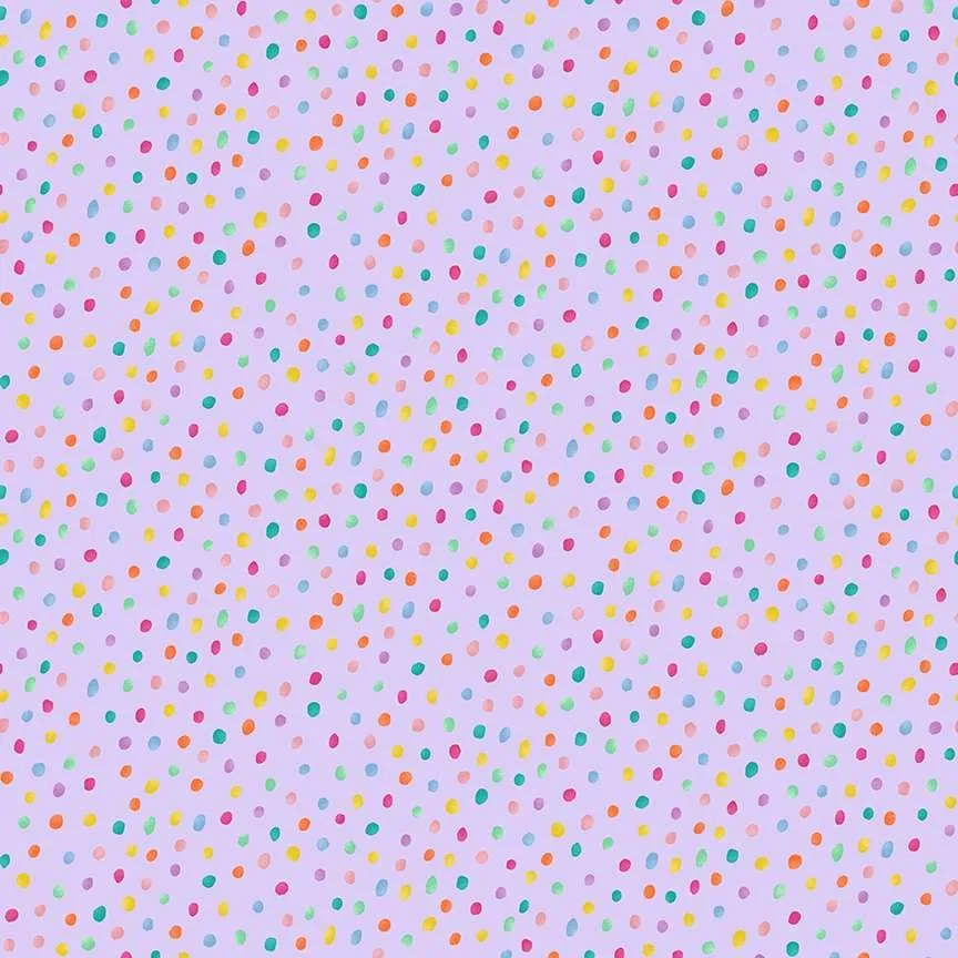 Makower Hello Spring | Spots | Lilac