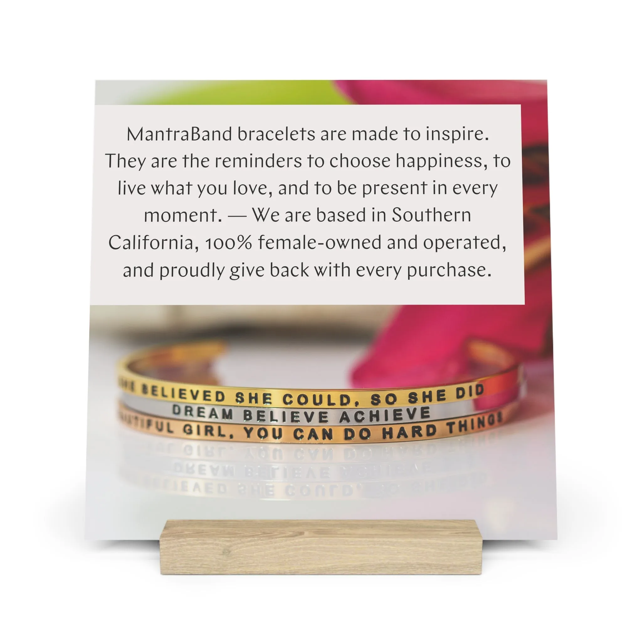 MantraBand Displays with Stand
