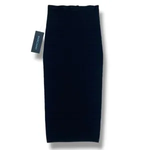 Marciano Shiloh Bandage Midi Skirt Black Size XXS Zip Up Back