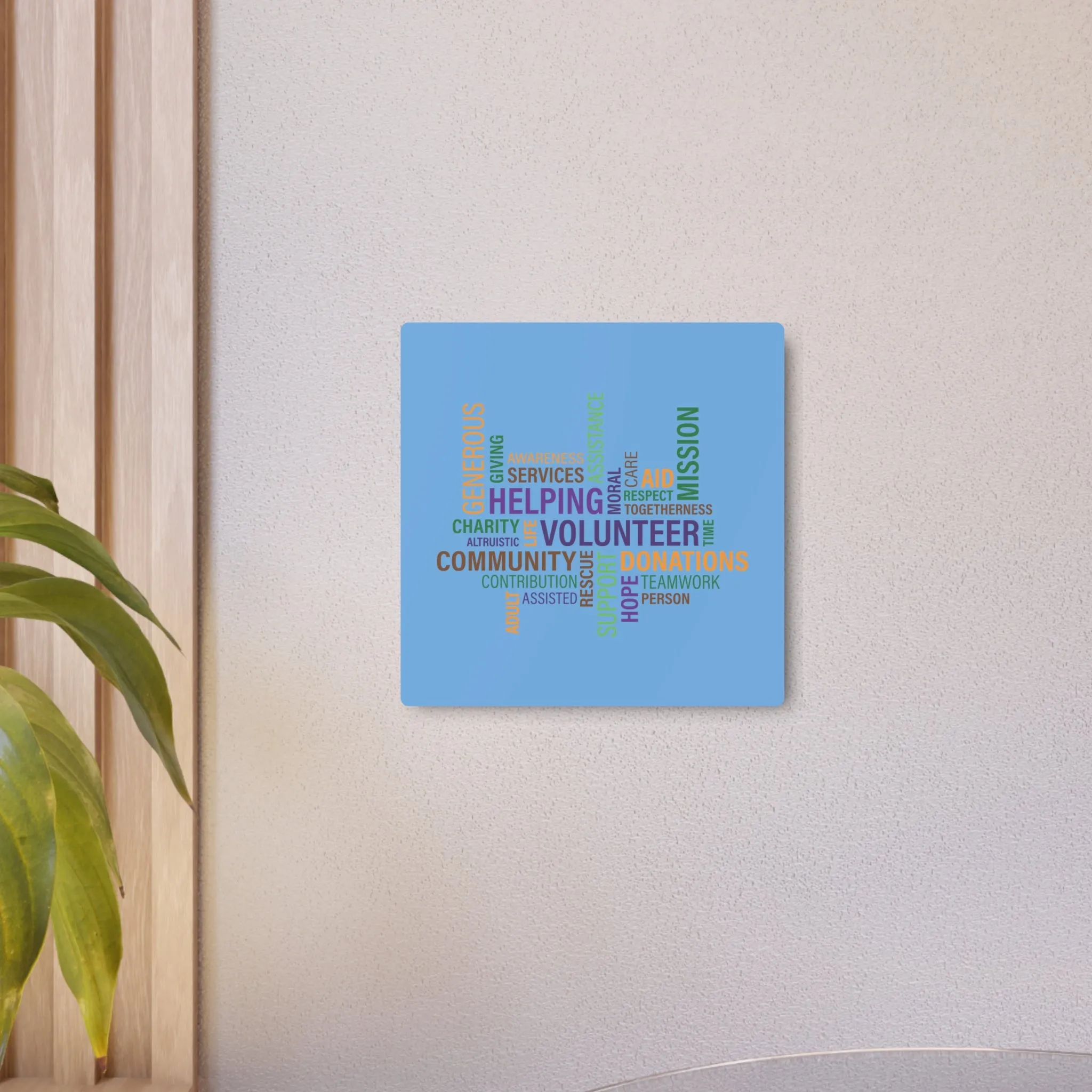 Metal Art Sign - Fundraiser Options