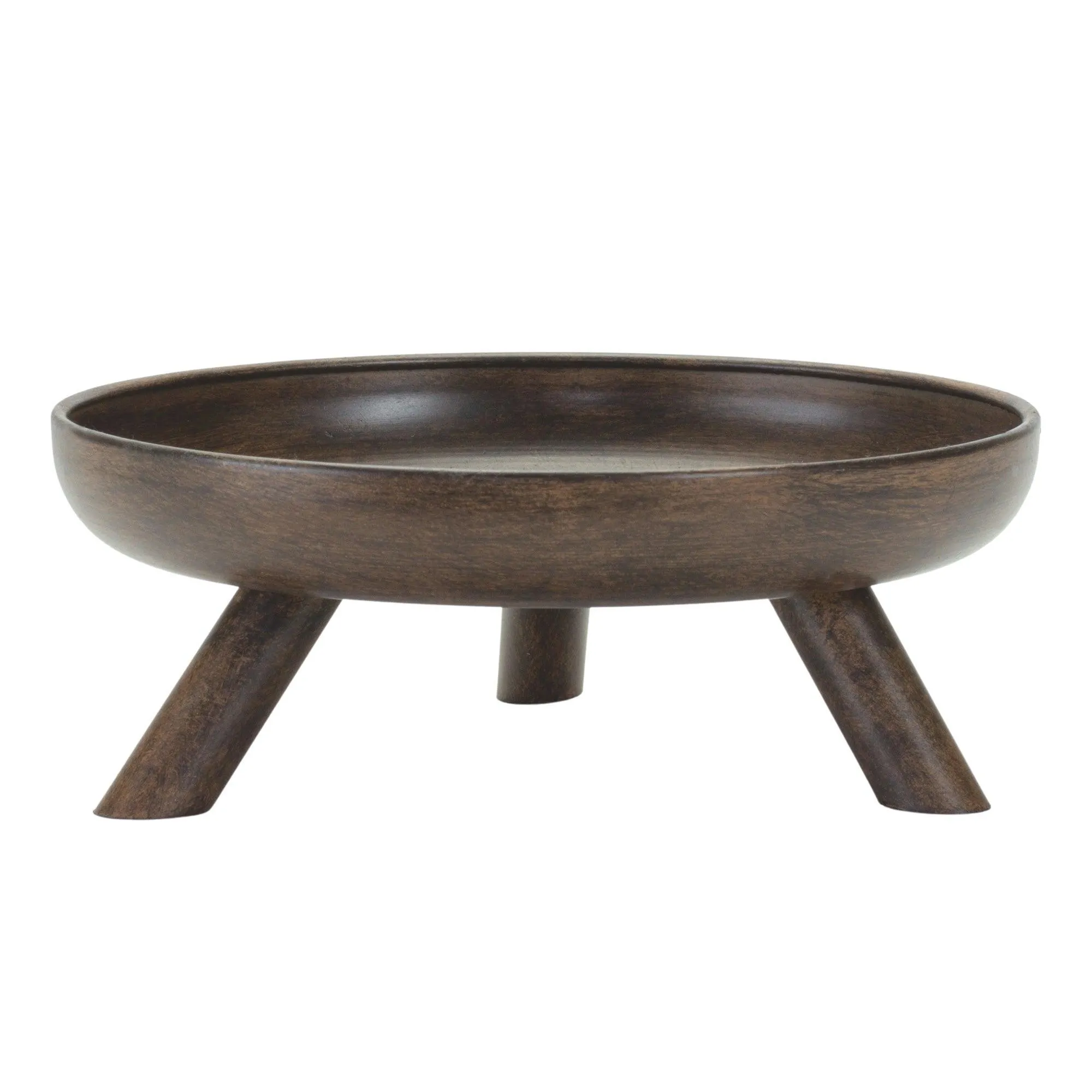 Metal Bowl Pedestal with Legs (Set of 2)