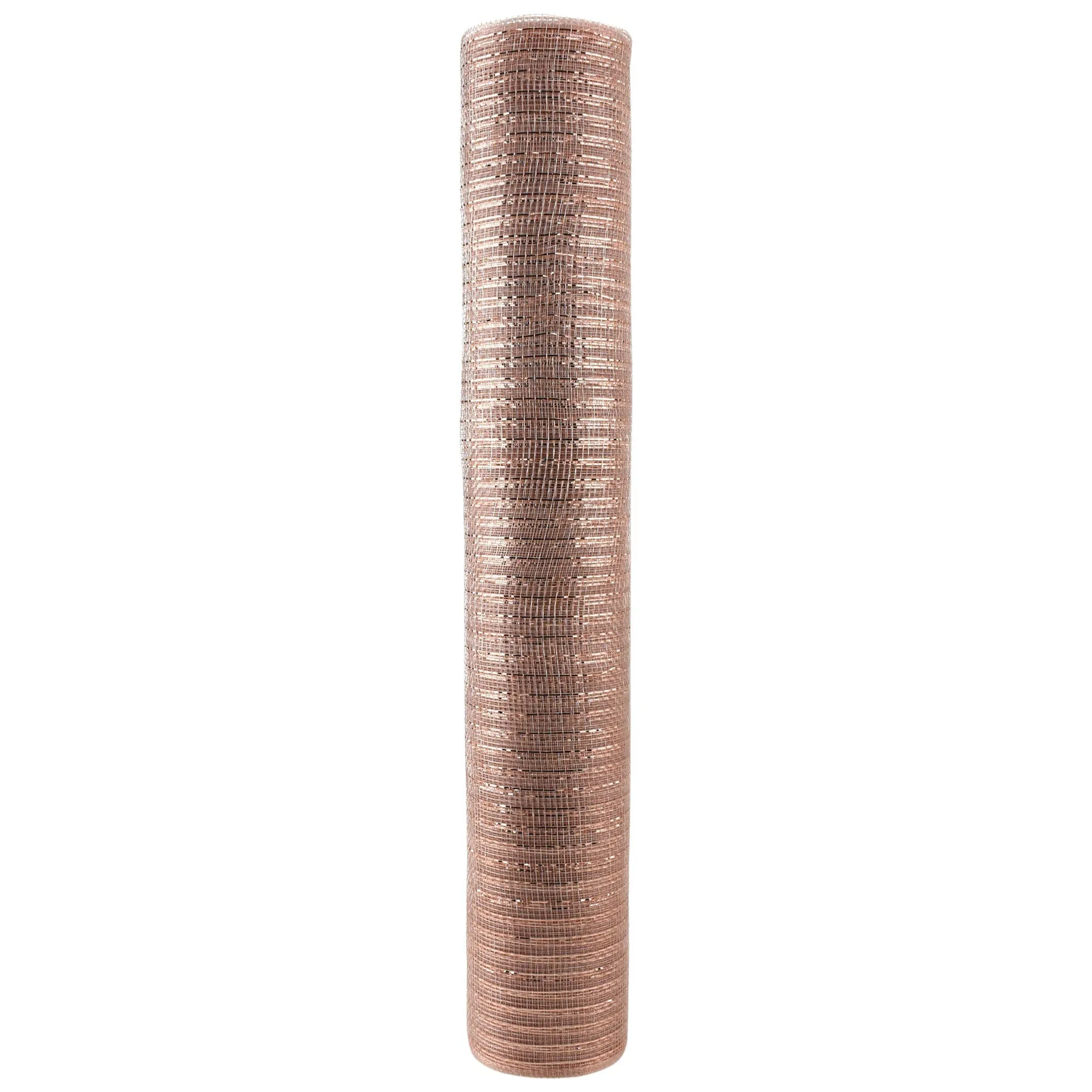 Metallic Floral Mesh Wrap Roll, 21-Inch, 10-Yard