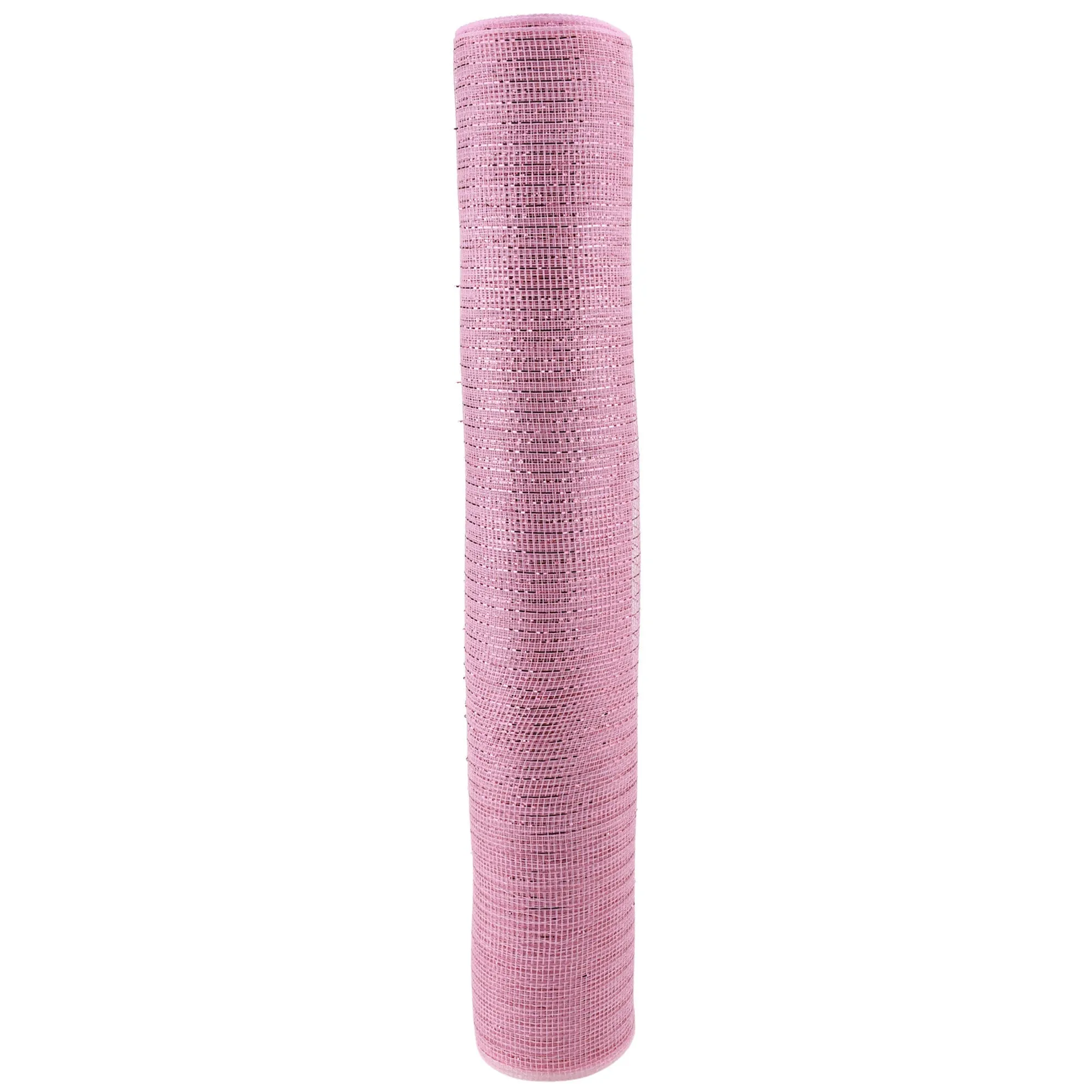 Metallic Floral Mesh Wrap Roll, 21-Inch, 10-Yard