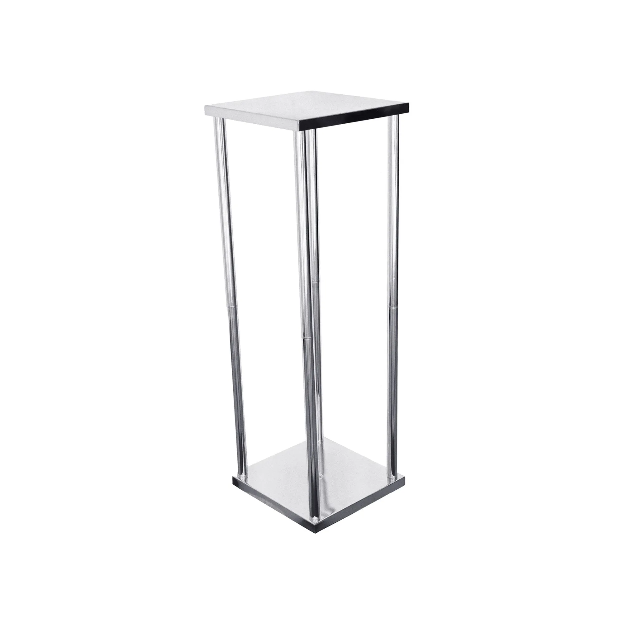 Metallic Pillar Centerpiece Stand, 30-Inch